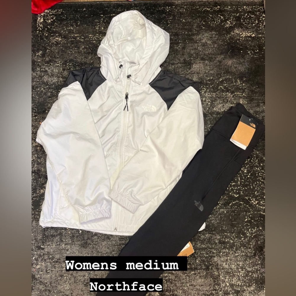 Northface jacket with matching leggings brand new